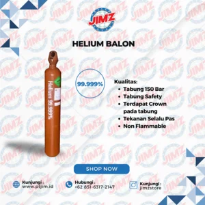 GAS HELIUM (HE) UHP/GAS HELIUM BALON/HELIUM BALON/ ISI ULANG HELIUM BALON