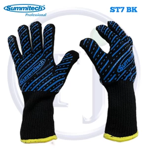 Sarung tangan safety Tahan Panas 350 derajat celcius Summitech ST7 BK