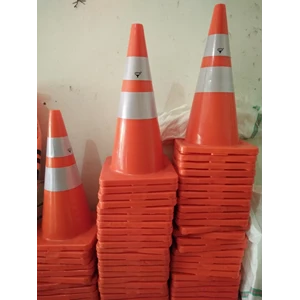 Traffic cone rubber 70 cm