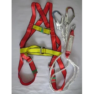 Full Body Harness Absorber Double Lanyard