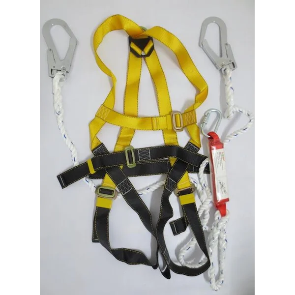 Full Body Harness Absorber Double Lanyard