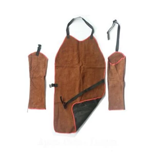 Chest Sleeve Leather Apron Safety Shirt