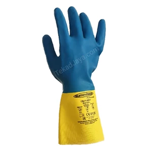 Sarung tangan safety karet tahan Kimia Summitech CBF 06N1