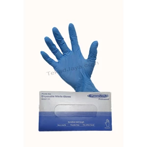 Sarung Tangan Safety Nitrile Gloves Summitech N102FT-PF
