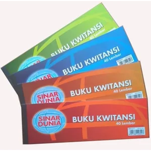 Buku Kwitansi Besar Sinar Dunia