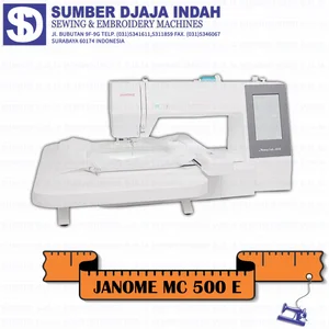 Mesin Bordir Komputer Janome MC500E