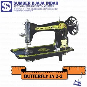 Mesin Jahit Rumah Tangga Tradisional Butterfly JA2-2