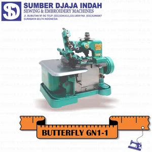 Mesin Jahit Rumah Tanggal Tradisional Butterfly GN1-1
