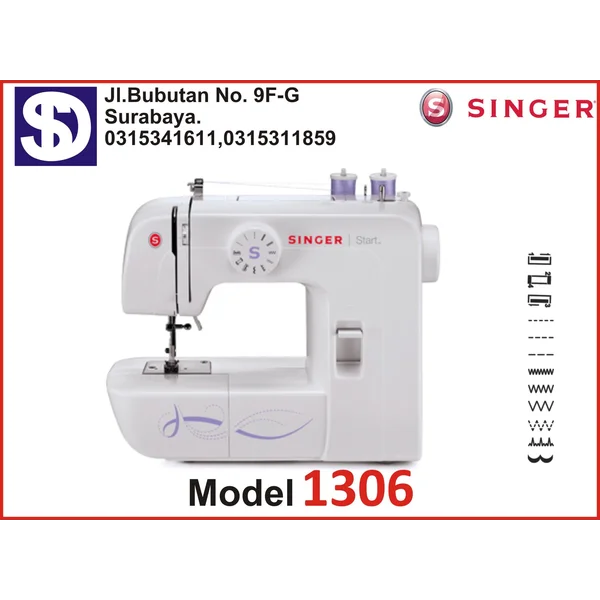 Mesin Jahit Singer Type 1306