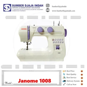  Mesin Jahit portable Janome 1008