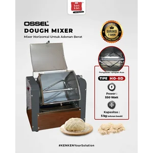 OSSEL Dough Mixer HO-5D Mixer Adonan Horizontal