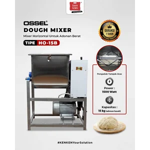 OSSEL Dough Mixer  HO-15B Mixer Adonan Berat Horizontal HO-15B