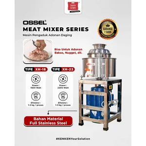 OSSEL Mesin Pengaduk Adonan Bakso XH-22 Meatball Mixer Meat Mixer 