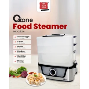 OXONE Pengukus Makanan Food Steamer OX262 Stainless Steel Premium
