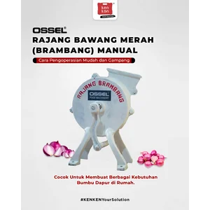 OSSEL Rajang Bawang Merah Manual Rajang Brambang Iris Bawang Merah Manual OSSEL