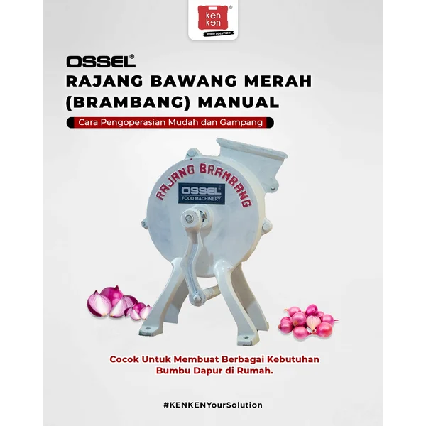 OSSEL Rajang Bawang Merah Manual Rajang Brambang Iris Bawang Merah Manual OSSEL