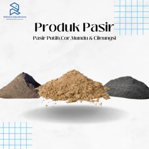Pasir Cor - Pasir Putih Material Bangunan