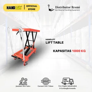 Lift Table HAND LIFT 1000kg - Tinggi Angkat 100cm