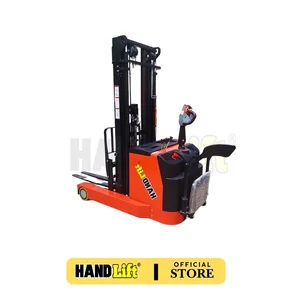 Electric Reach Stacker Capacity 1500 Kg Lifting Height 5.5 Meters