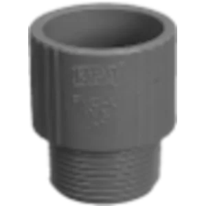 PVC SCH80 SOK DRAT LUAR / MALE ADAPTOR (ERA)
