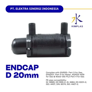 Endcap dia. 20 mm PE 100 SDR 11 Electrofusion