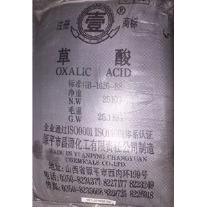 Oxalic Acid Asal Cina Kemasan 25 kg per zak