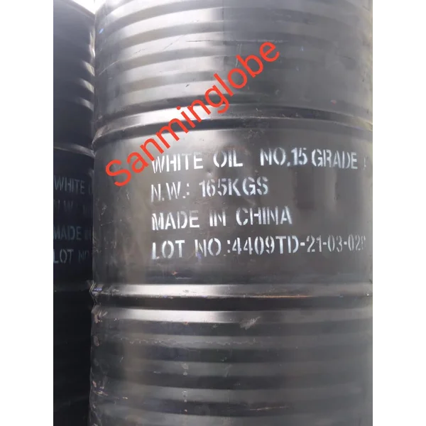 White Mineral Oil Grade 15 Kemasan Drum 165 Kg