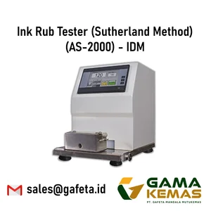 Ink Rub Tester (Sutherland Method) (AS-2000) - IDM