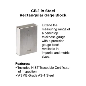 GB-1 In Blok Gage Kotak Tahan Baja