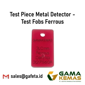 Test Piece Metal Detector - Test Fobs Ferrous
