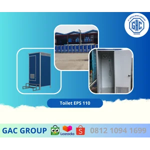 Toilet Portable EPS 110 Sandwich Panel Toilet Proyek