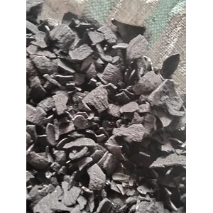 Coconut Shell Charcoal + Raw Materials For Briquettes