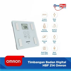 Timbangan Badan Digital Omron BMI Visceral Fat Body Age