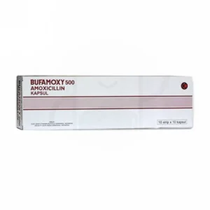 Bufamoxy 500 mg Box 100's Tablet Amoxicillin