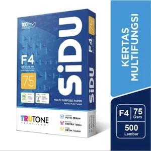 Kertas HVS F4 75 GSM Sinar Dunia