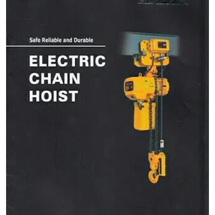 Dari electric chain hoist - wire rope hoist NITTO  4