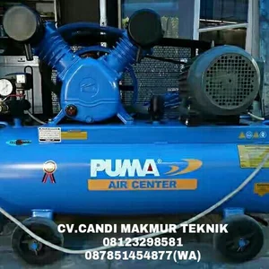Kompresor Angin  PUMA  - air compressor PUMA - spart kompresor PUMA ( piston set - inlet/outlet valve - ring piston - rod bush - air filter - cylinder - dll) 