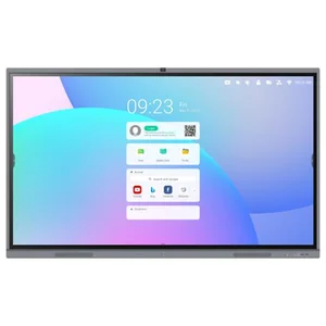Panel LED Display MAXHUB S6580 65INCH SMART INTERACTIVE 4K FLAT PANEL DISPLAY WITH IN BUILT CAMERA / SPEAKER / MICROPHONE / MOBILE STAND