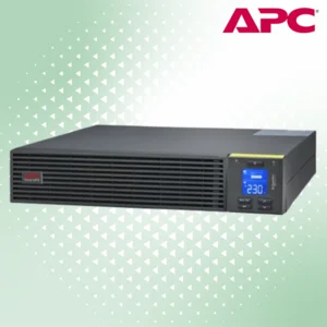 UPS Online APC SRV1KRIRK-E 1000VA / 900W Rackmount 2U 230V 3x IEC C13 outlets Intelligent Card Slot LCD With Rail kit