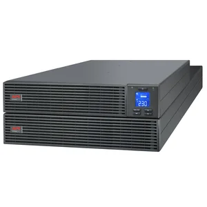 UPS Online APC SRV6KRIRK 6kVA / 6kW Rackmount 4U 230V Hard Wire Outlet Intelligent Card Slot LCD With Rail Kit