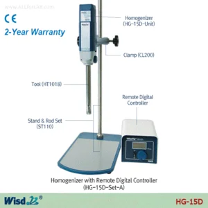 Homogenizer with Remote Digital Controller HG-15D