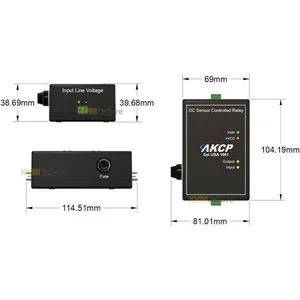 AKCP DC Sensor Controlled Relay