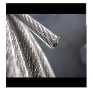 Kawat Galvanis  5 MM KAWAT SELING SLING BAJA LAPIS PLASTIK PVC WIRE ROPE GALVANIS