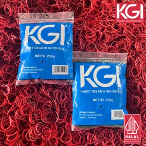 KARET GELANG PENTIL KECIL GROSIR ISI 250 GR - WARNA MERAH KUNING HIJAU UNGU DAN MIX