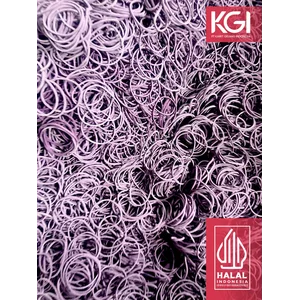 KARET GELANG PENTIL KECIL GROSIR ISI 250 GR - WARNA MERAH KUNING HIJAU UNGU DAN MIX