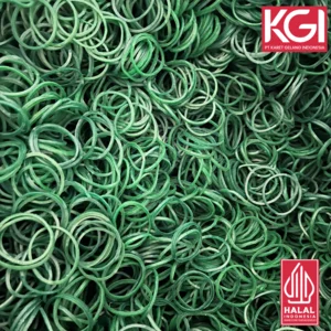 KARET GELANG PENTIL KECIL GROSIR ISI 250 GR - WARNA MERAH KUNING HIJAU UNGU DAN MIX