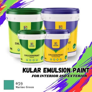 Cat Tembok Water Based Kular Paint 25kg Marine Green Untuk Interior dan Exterior