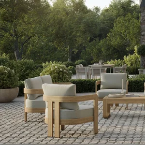 Sofa Set Kayu Jati Minimalis
