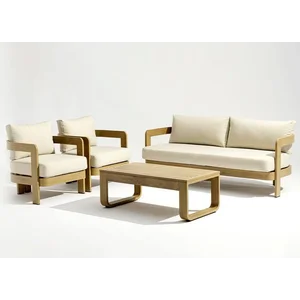 Sofa Set Kayu Jati Minimalis