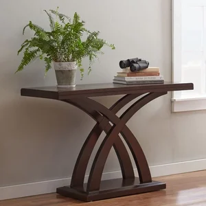 Meja Console Kayu Jati Minimalis